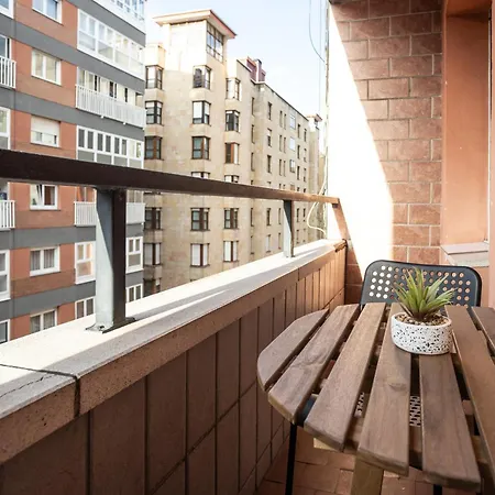 Daire Llaneza 51 Espacioso Playa Y Centro A Pie *